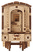 Harry Potter Holzbausatz Hogwarts-Express