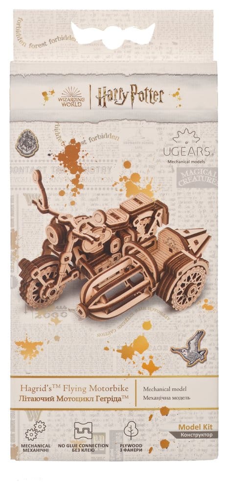 Harry Potter houten bouwpakket Hagrids vliegende motor