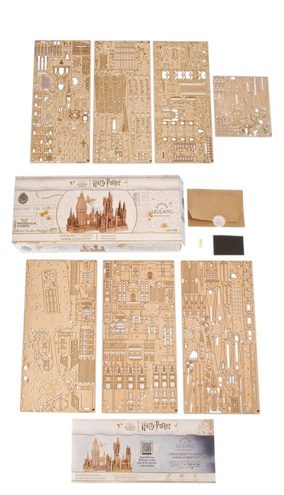 Harry Potter maquette en bois Château de Poudlard