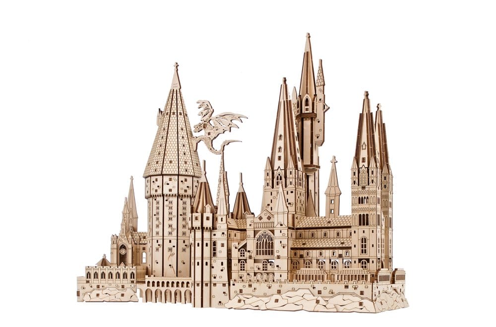 Harry Potter maquette en bois Château de Poudlard