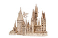 Harry Potter maquette en bois Château de Poudlard