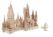 Harry Potter maquette en bois Château de Poudlard