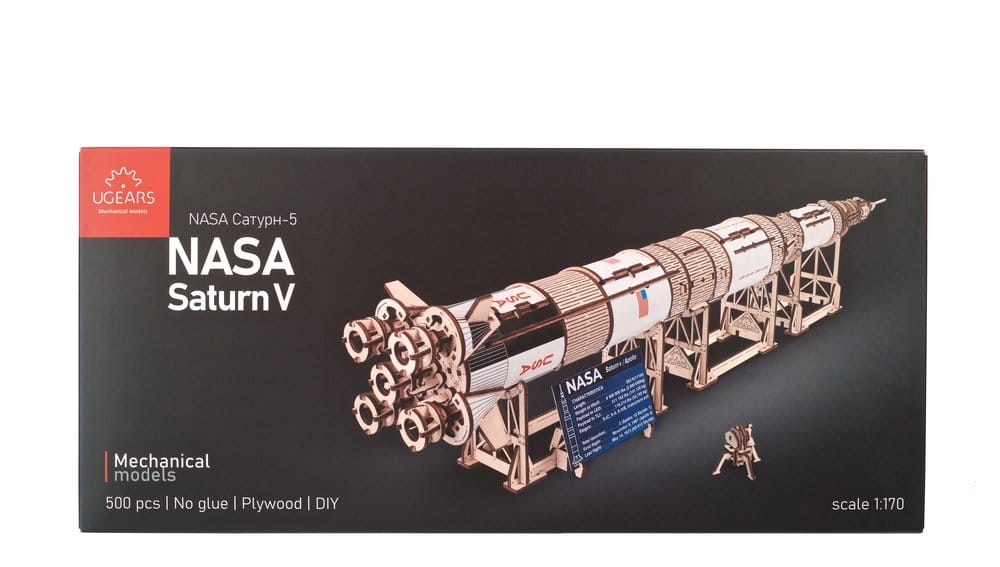NASA Saturn V houten bouwpakket