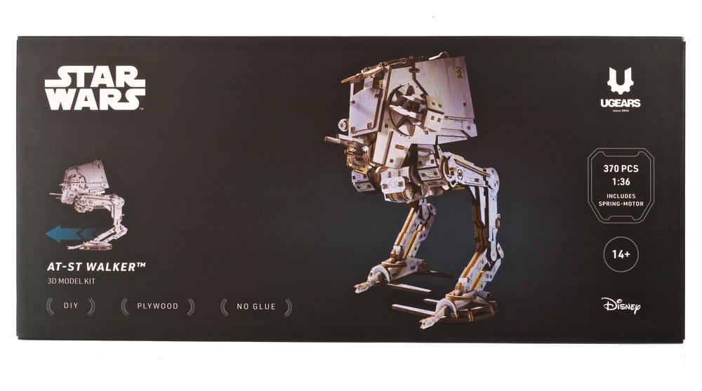 Kit di modellismo in legno Star Wars AT-ST Walker
