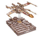 Kit di modellismo in legno Star Wars X-Wing Starfighter di Luke Skywalker