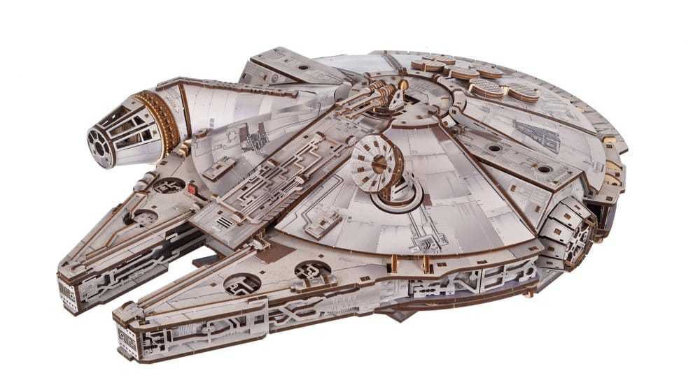 Kit di modellismo in legno Star Wars Millennium Falcon