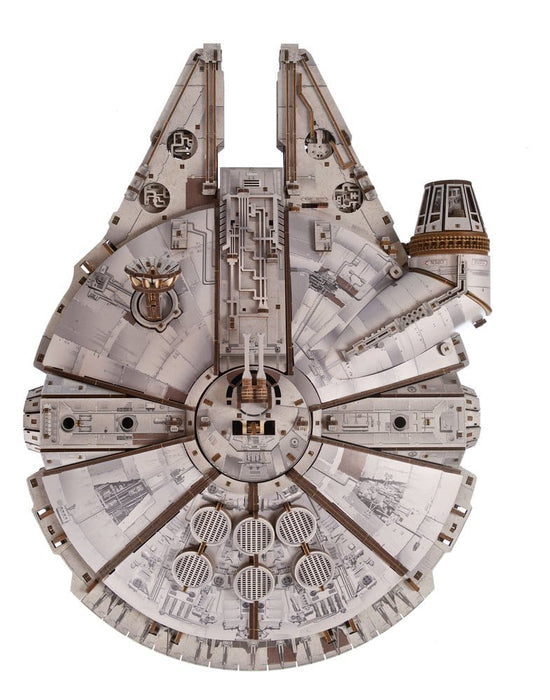 Kit di modellismo in legno Star Wars Millennium Falcon