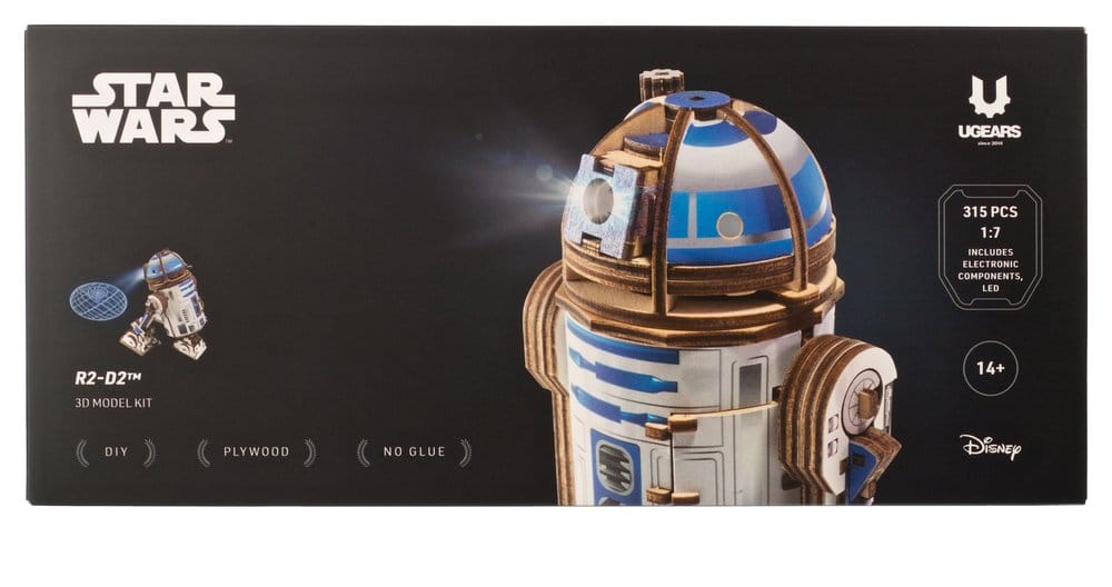 Kit di modellismo in legno Star Wars R2-D2