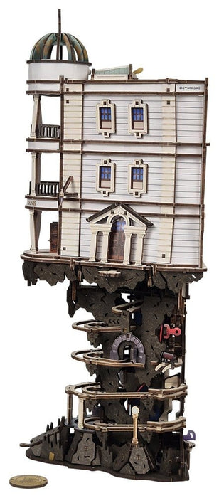 Harry Potter circuito de canicas Banco Gringotts kit de maqueta de madera