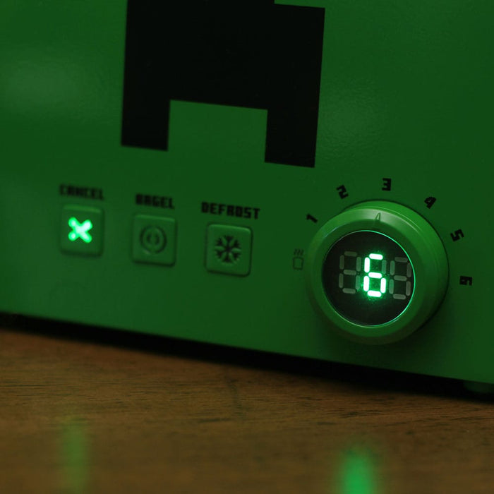 Minecraft Creeper Toaster in Cube Design