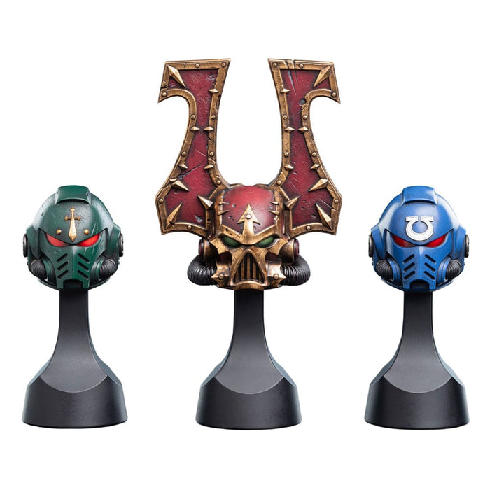 Réplica del casco del Berzerker de Khorne de Warhammer 40,000